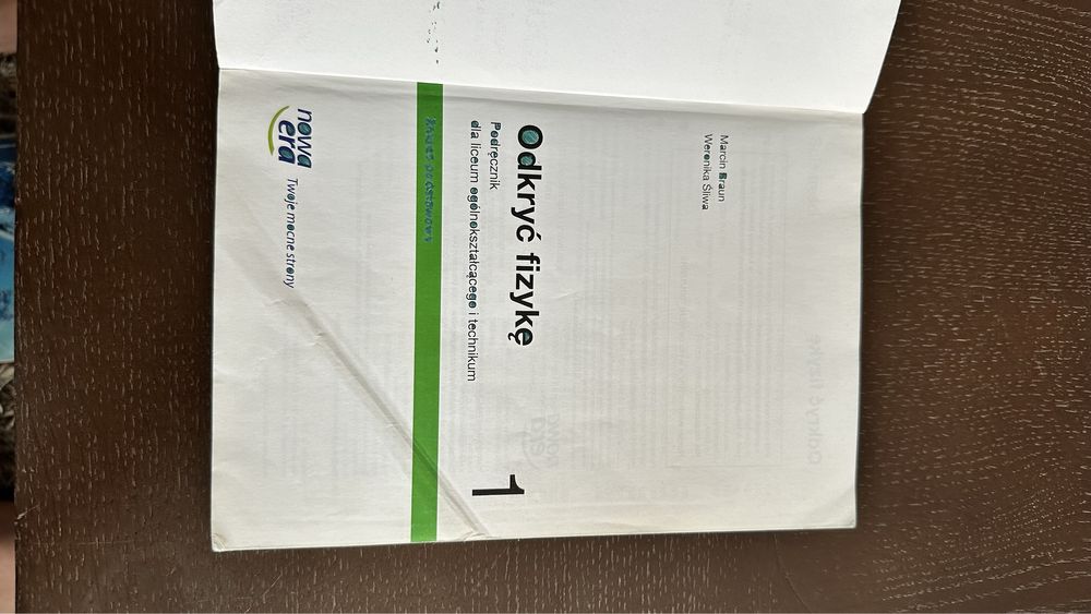 Odkryć fizykę 1. Podręcznik. Zakres podstawowy.