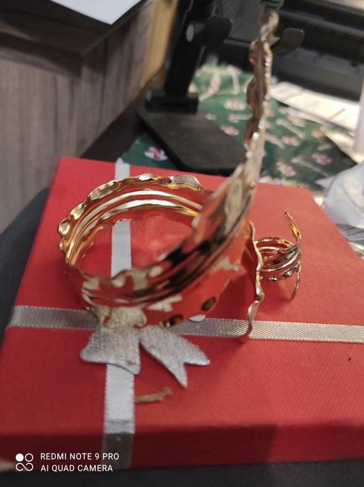 Nowy Zestaw bransoletka z pierścionkiem