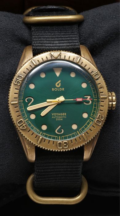 Zegarek Boldr Voyager bronze