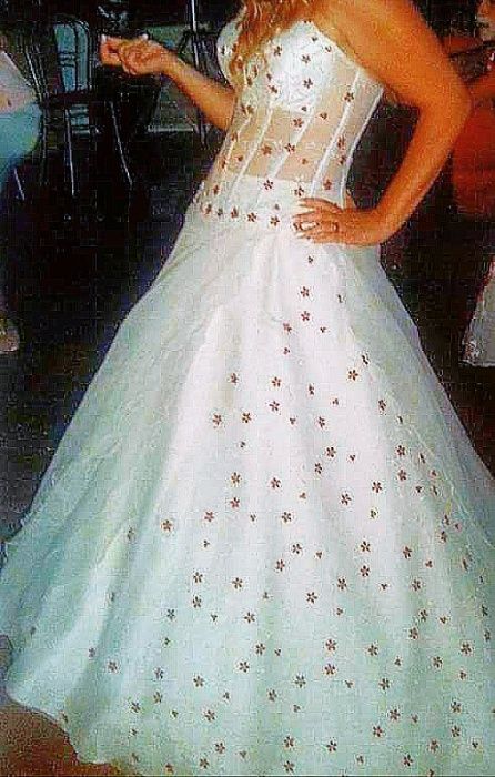 Vestido de NOIVA com OFERTA de Vestido igual para menina das alianças