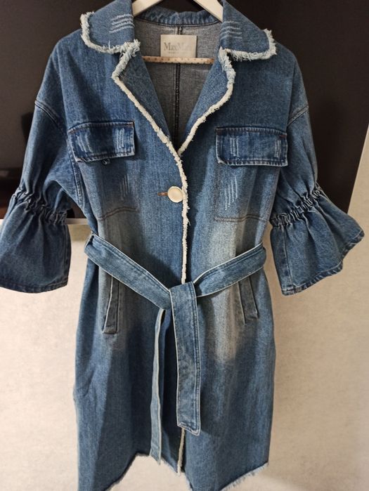Пальто джинсове,MaxMara,размір м