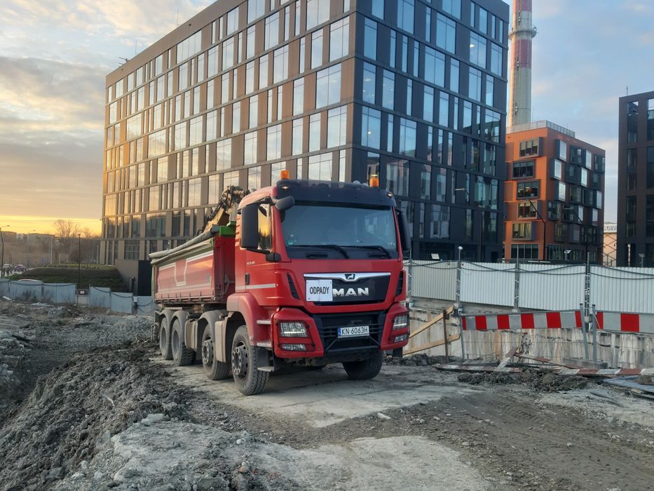 Roboty Ziemne wyburzenia transport Usługi koparka odsniezanie