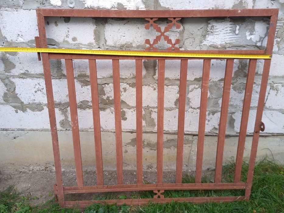 Ворота металеві, стан на фото