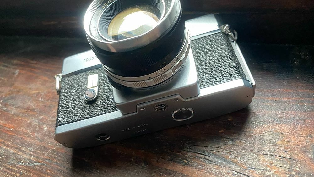 Японський антикварний плівковий фотоапарат Mamiya