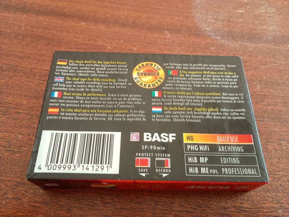 HG 90 BASF nowa kaseta wideo