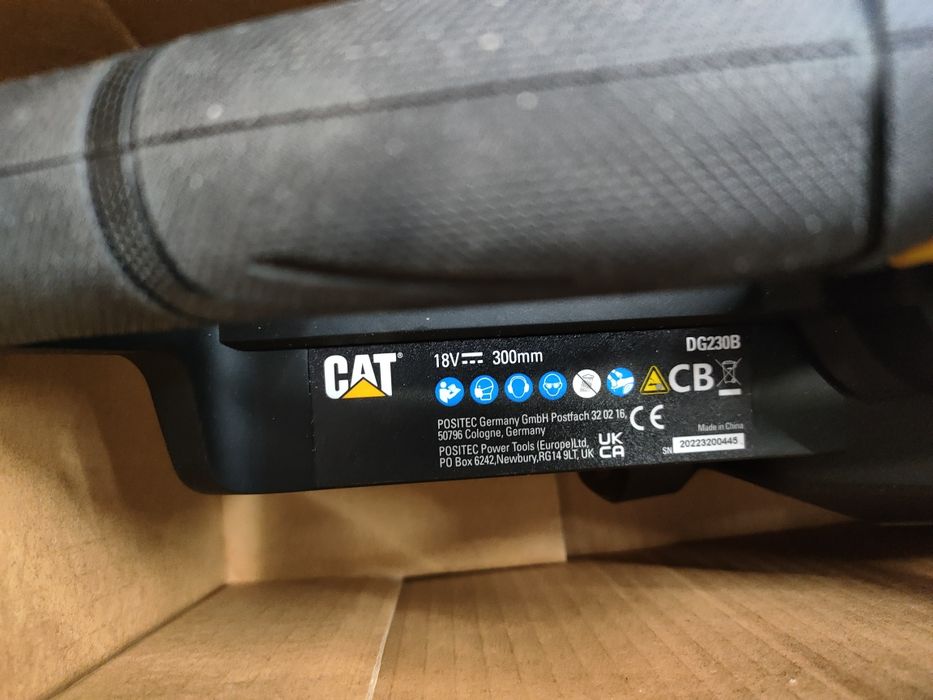 W2// CAT/ DG230B Akumulatorowa Piła Łańcuchowa/ Nowa
