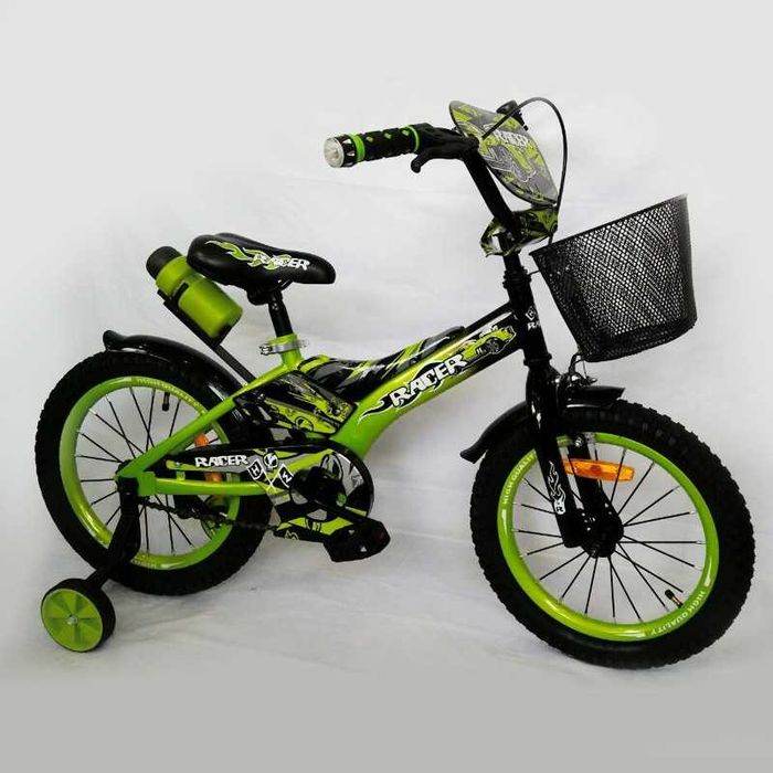 Дитячий велосипед з пляшечкою Racer-boy 12, 16, 18, 20 дюймів