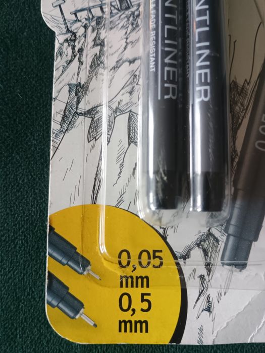 Pentel cienkopis kalibrowany