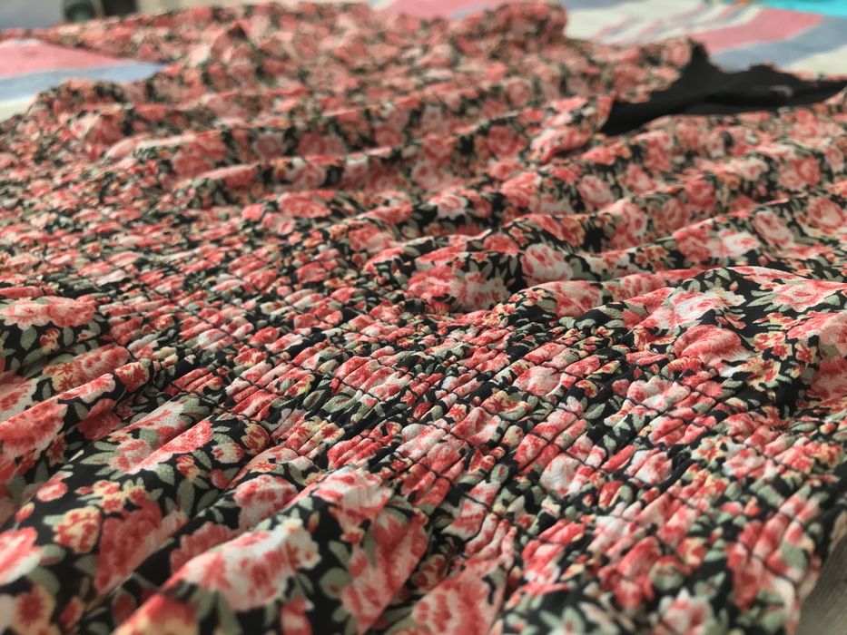 Vestido Floral Elegante -Quase Novo