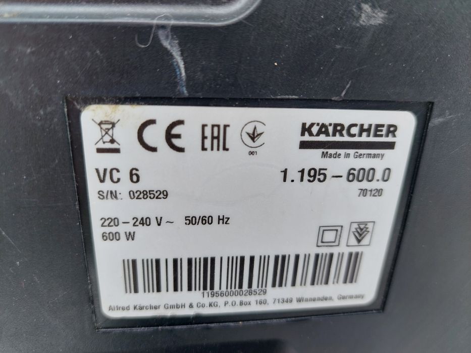 Odkurzacz karcher vc6