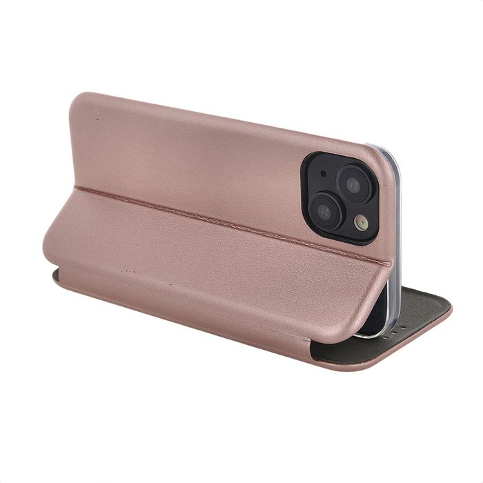 Etui Smart Diva do iPhone 16 Plus 6,7" różowo-złote
