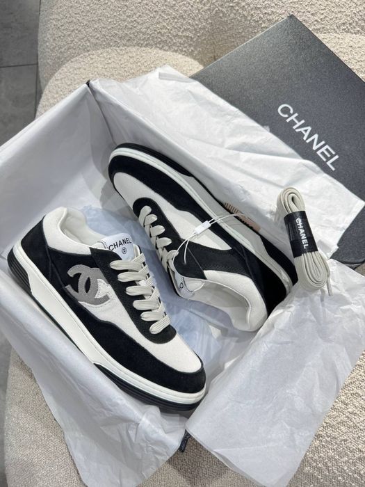 Кеди Chanel кросівки Шанель  кроссовки кеды