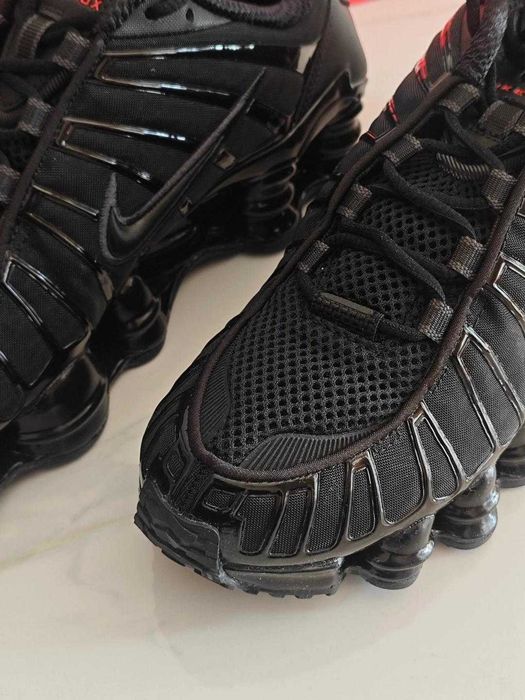 Nike Shox TL Black Metallic Silver Rozmiar 40