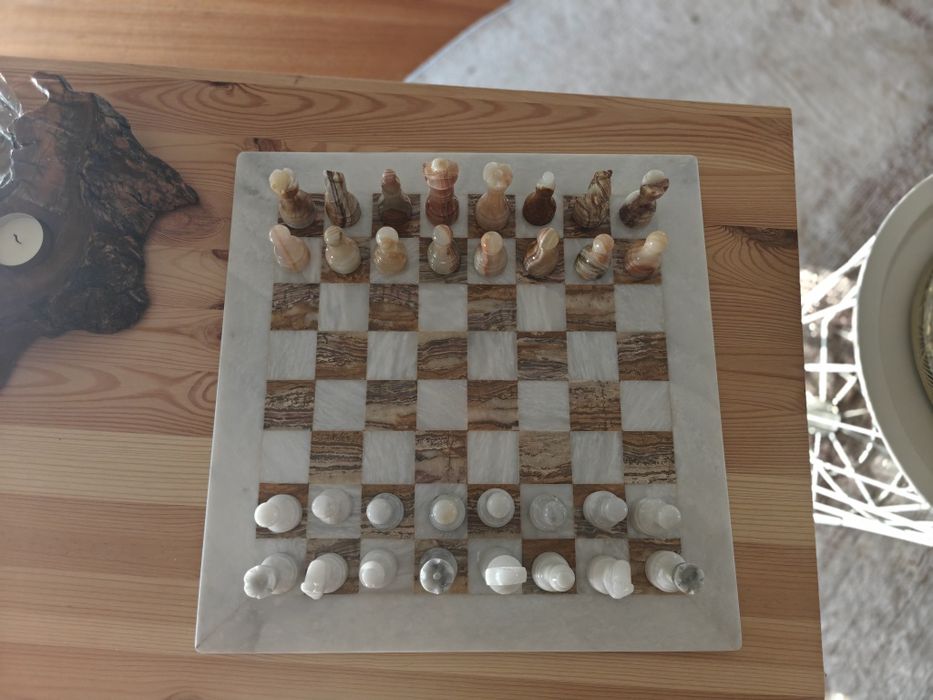 Jogo Xadrez Pedra Onix