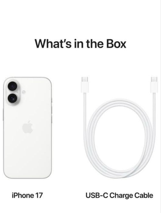 Apple iPhone 17 - 256GB - Branco