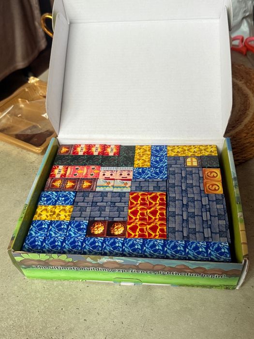 Klocki Magnetyczne Minecraft 160 sztuk