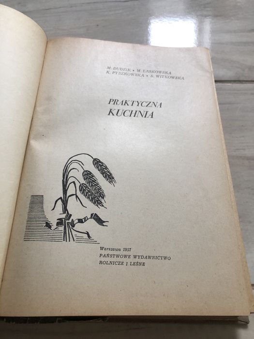 Praktyczna kuchnia M. Dudzik 1957