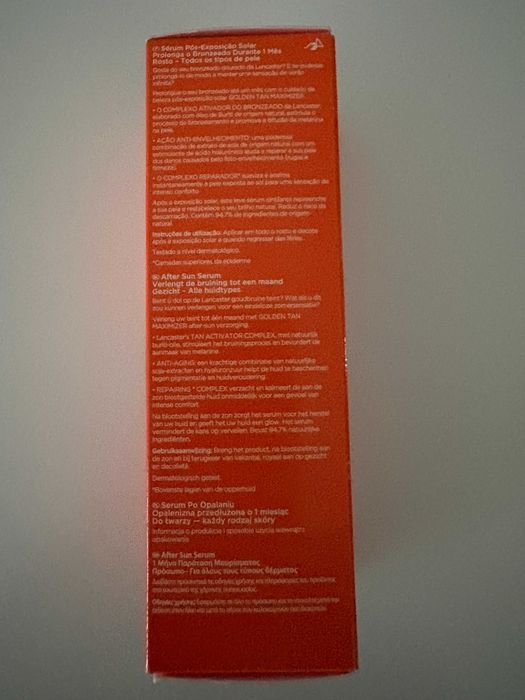 After Sun Lancaster golden tan maximizer