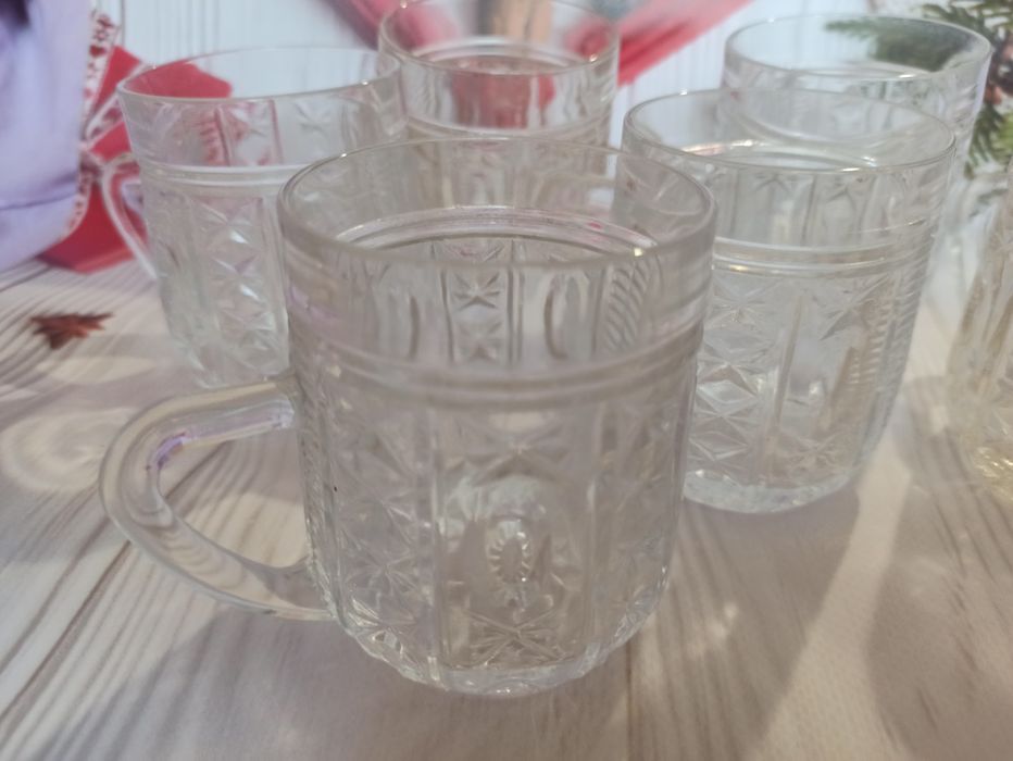 Продам набор хрустальных кружек (крюшонниц)