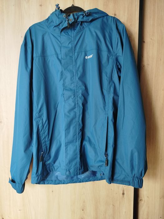 Kurtka męska HI-TEC wiatrówka wodoodporna jak nowa na gwarancji