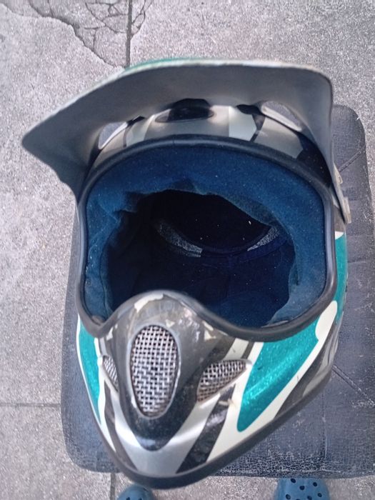 Capacete de mota