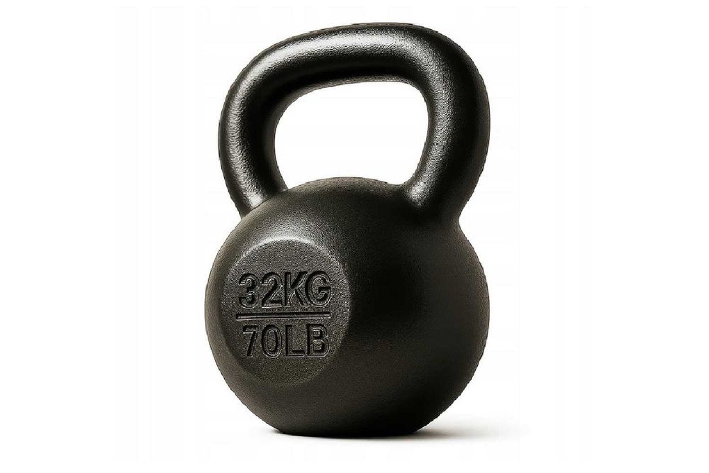 Kettel kula odważnik 32kg hantel żeliwny hantla żeliwna kettlebel