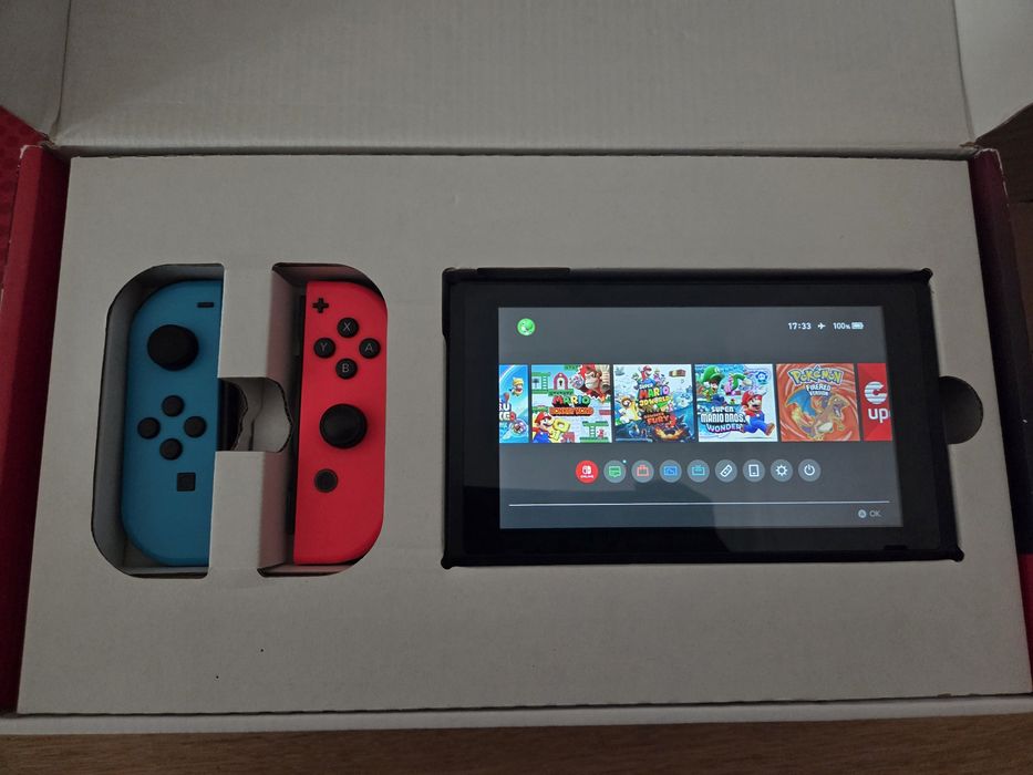Nintendo Switch V2 128gb desbloqueada