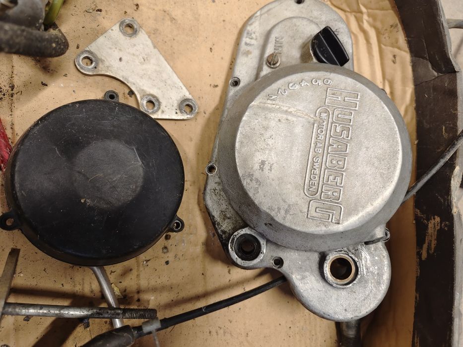 Husaberg FE 501 97r Gaźnik dekiel pompa hamulca wahacz zacisk