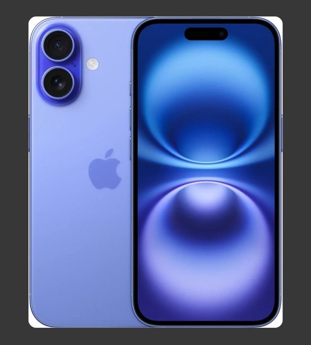 Смартфон Apple iPhone 16 Plus 128GB Ultramarine (MXVX3)