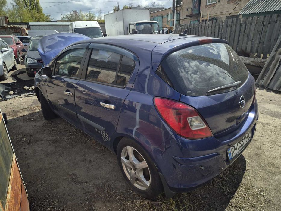 Opel Corsa 1.2 Газ/Бензин АКПП 2007р після ДТП в гарній комплектації