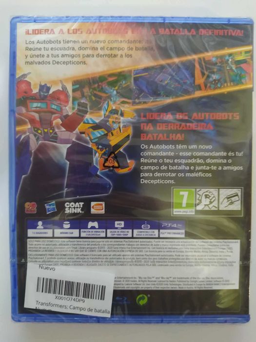 NOWA Transformers Battlegrounds PS4