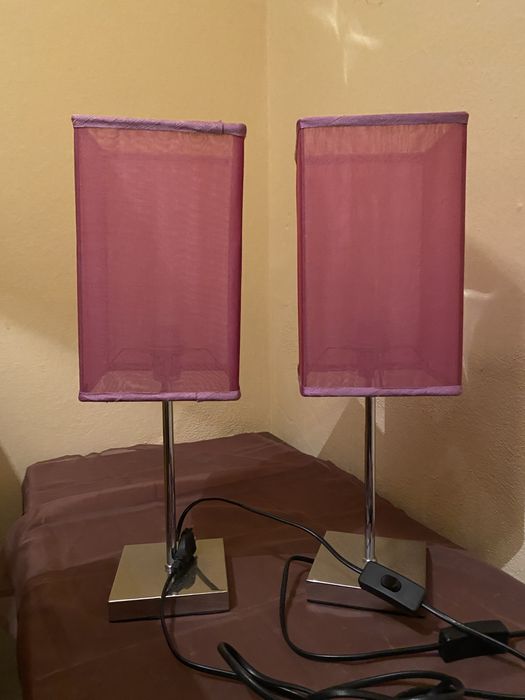 Candeeiros praticos rosa velho