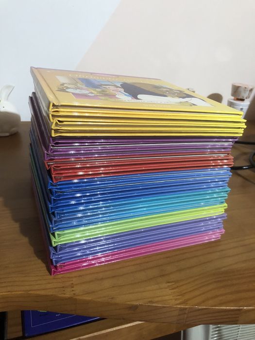 Livros de coleção das princesas disney