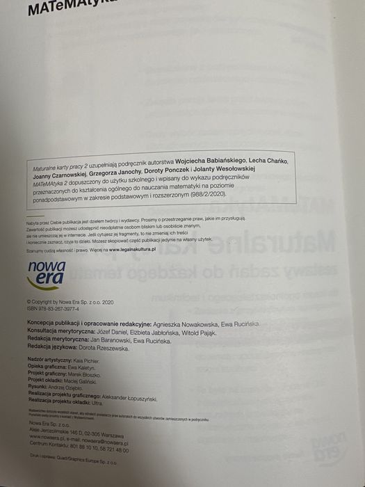 Maturalne karty pracy 2