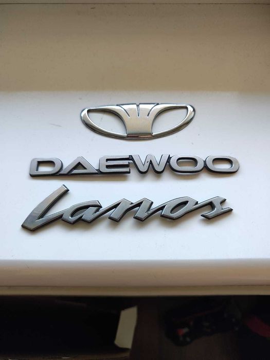 Znaki emblematy Daewoo Lanos