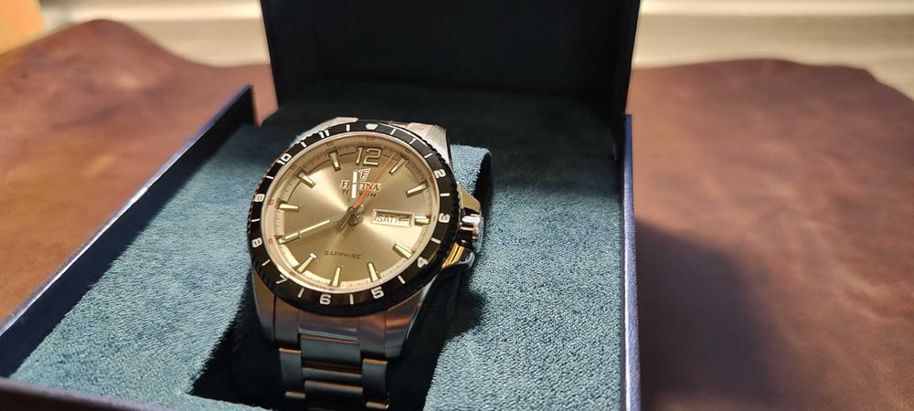 Zegarek Festina F20529/3 Titanium szafirowe szkło sapphire, water resistant