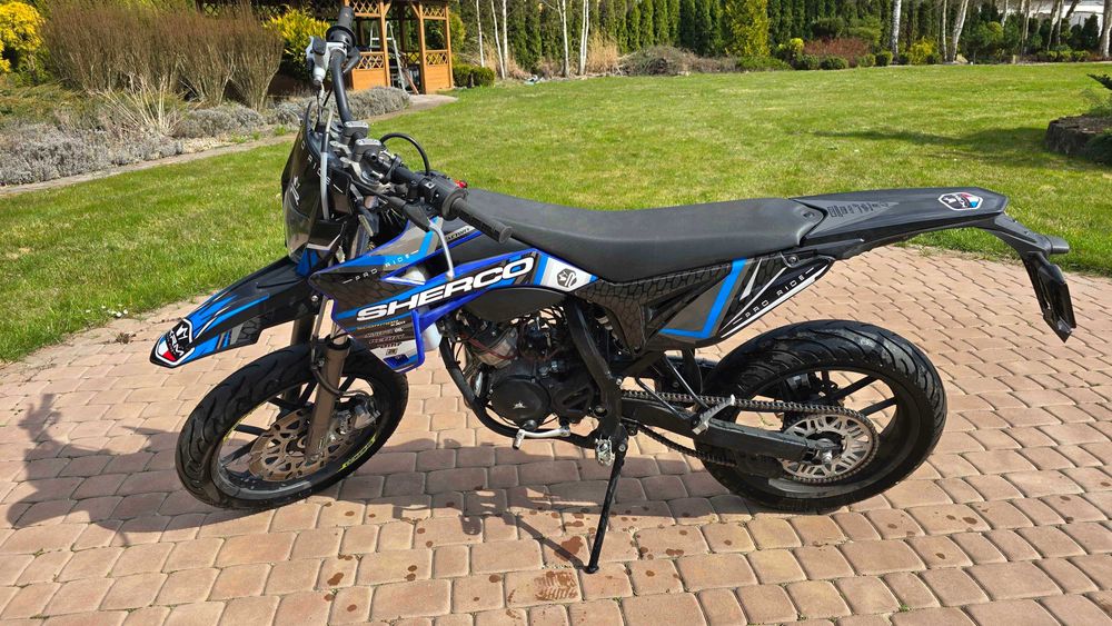 Sherco SM 50cc Supermoto Stan bardzo dobry Cena do negocjacji
