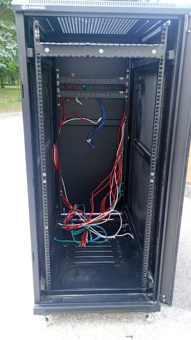 Szafa Rack 60x100x140 cm LINKBASIC szafy Rack do biur domu