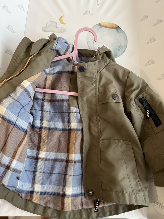 Kurtka jesienna dla chłopca 68