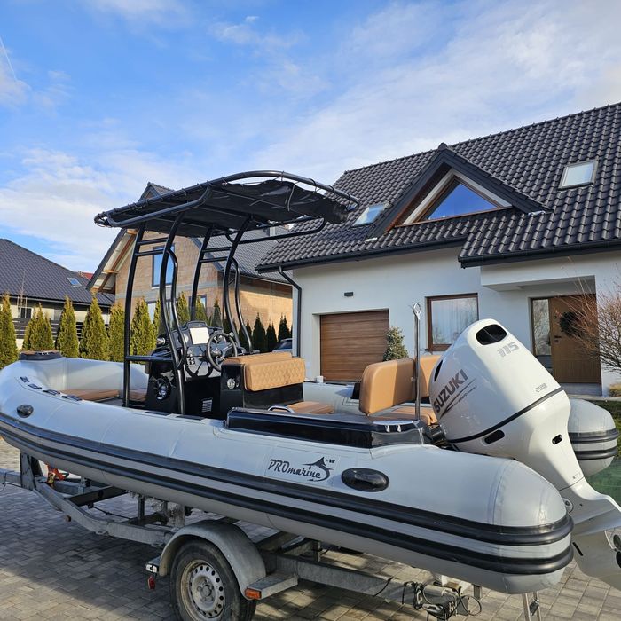 Pilnie sprzedam Łódz motorowa typu Rib Promarine 600 sport