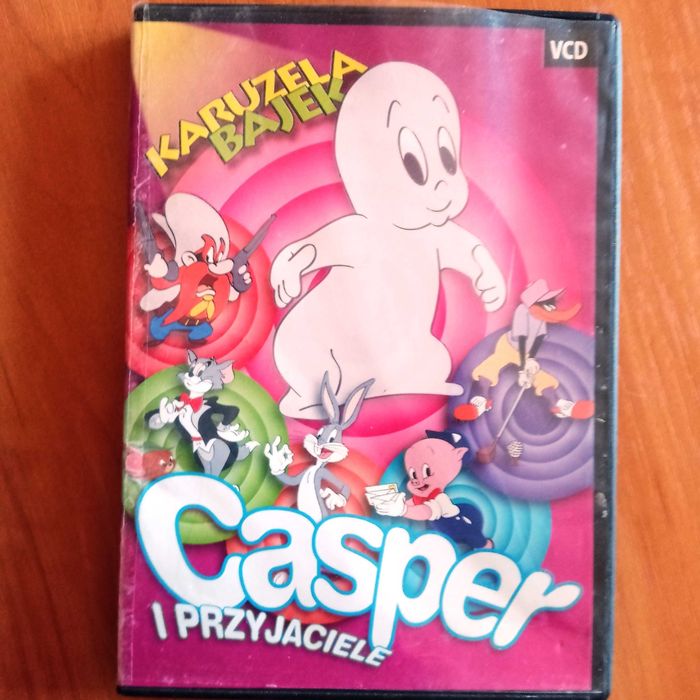 Płyta VCD Bajka Casper I Przyjaciele Film Karuzela Bajek