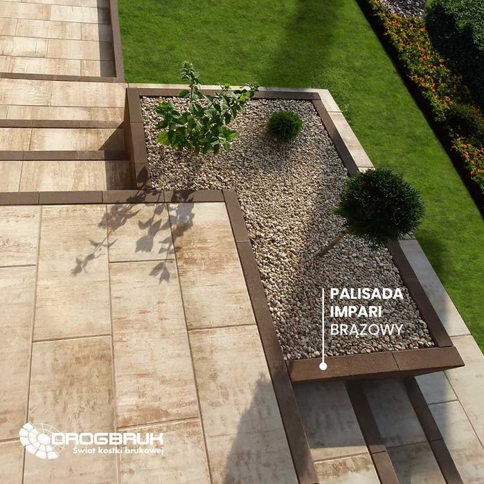 Palisada betonowa IMPARI DROGBRUK 8x30x100 cm donice, taras, ozdobna