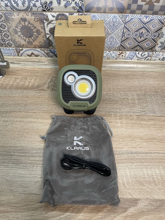 Klarus WL3 Кемпінговий Ліхтар COB 13500 mAh +PowerBank 1500 lumen