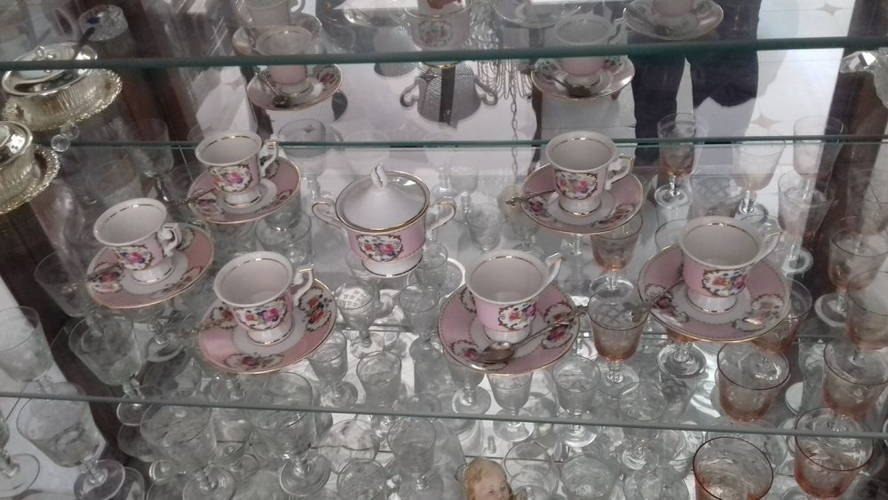 Conjunto de chávenas de café