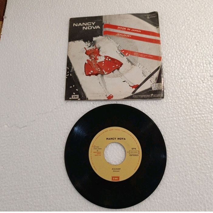 Disco Vinil Single 7'' 45 RPM Nancy Nova Made in Japan PT	1982 EMI