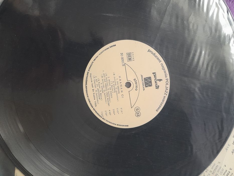 Maanam O! płyta winylowa