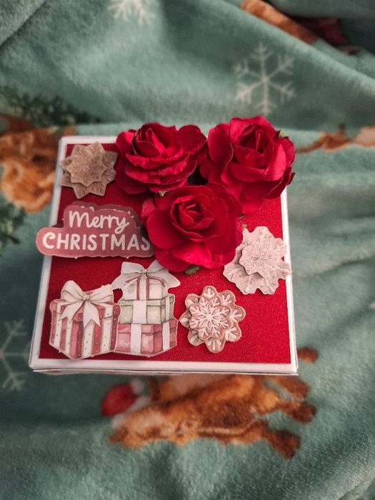 Świąteczny exploding box