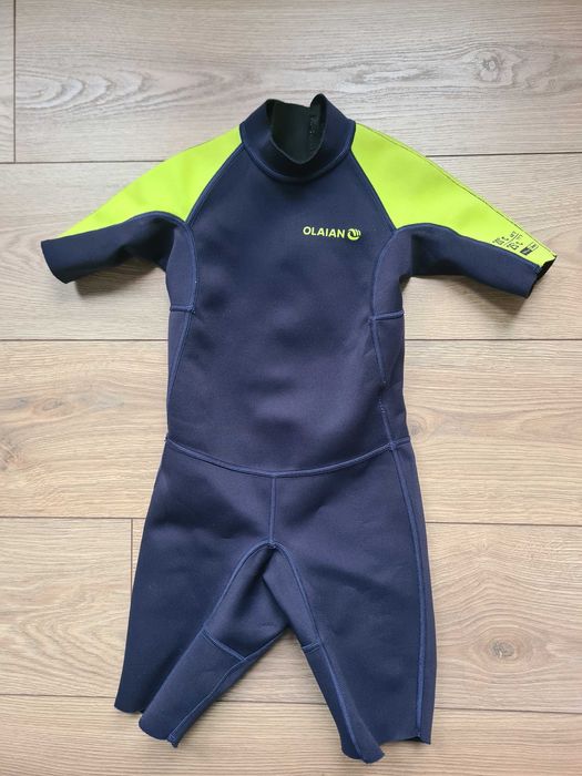 Krótka pianka surfingowa dla dzieci 8 lat Decathlon Olaian