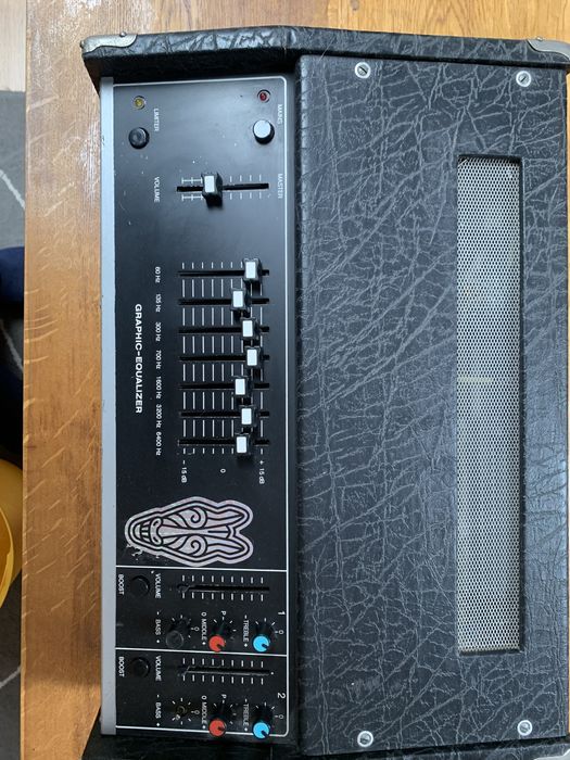 Wzmacniacz basowy + kolumna Logitech Vermona Regent 620