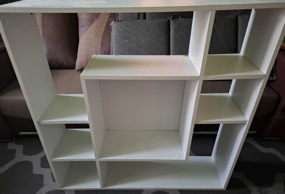 Półka wisząca biała